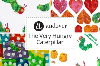 Andover Fabrics - The Very Hungry Caterpillar Collection