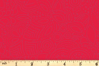 Andover Fabrics - Sunprints 2020 - Stitched - Poppy (8450/R2)