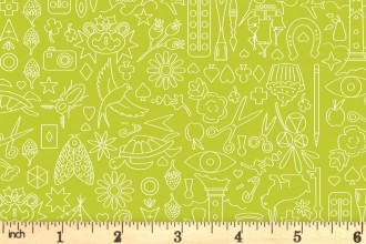 Andover Fabrics - Sunprints 2022 - Collection - Pear (9036/G1)