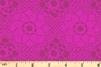 Andover Fabrics - Handiwork - Crochet - Plum (9253/P)