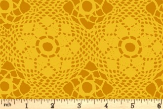 Andover Fabrics - Sunprints 2021 - Crochet - Sunshine (9253/Y)