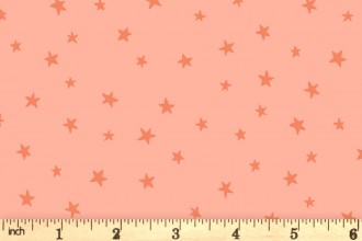 Andover Fabrics - Believe - Rainbow Stars - Orange (9908/O)
