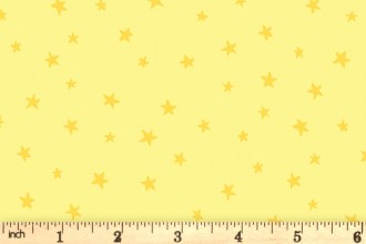Andover Fabrics - Believe - Rainbow Stars - Yellow (9908/Y)