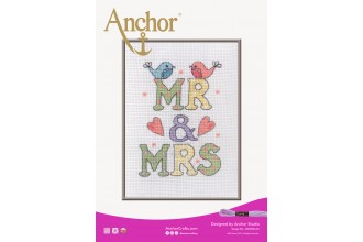 Anchor - Mr & Mrs Cross Stitch Chart (Downloadable PDF)