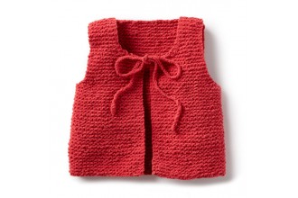 Bernat - Wee Knit Vest in Baby Blanket Tiny (downloadable PDF) - Wool ...