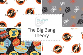 Camelot Fabrics - The Big Bang Theory Collection