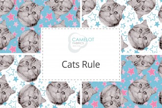 Camelot Fabrics - Cats Rule Collection