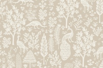 Cotton + Steel - Camont - Garden Silhouette - Taupe (304090-37)