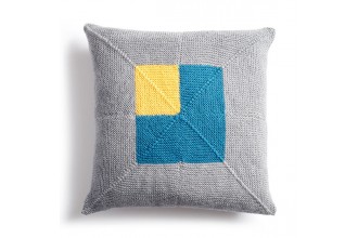 Caron - Crazy Corners Knit Pillow in Simply Soft (downloadable PDF)