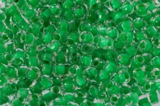 Debbie Abrahams Glass Seed/Rocaille Beads, Bright Green (221) - Size 6, 4mm