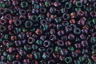 Debbie Abrahams Glass Seed/Rocaille Beads, Rainbow (608) - Size 8, 3mm