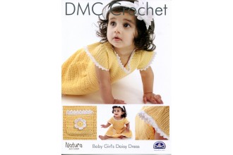 DMC 15093L/2 Crochet Baby Girl's Daisy Dress (Leaflet)