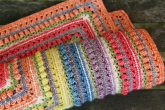 Look At What I Made - Namaqualand Blanket (Scheepjes Stone Washed Yarn Pack)