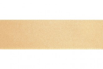 Bowtique Satin Polyester Ribbon - 6mm wide - Old Gold (5m reel)