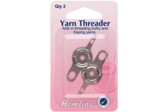 Hemline Needle Threader, Yarn (pack of 2)