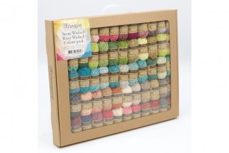 Scheepjes Stone Washed - River Washed Colour Pack  (58 x 10g balls)