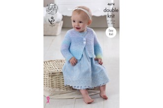 King Cole 4674 Cardigans and Sweater in Melody DK (leaflet)