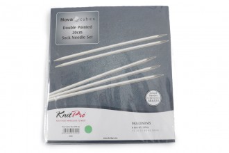 KnitPro Double Point Knitting Needles - Nova Cubics - 20cm Socks Kit