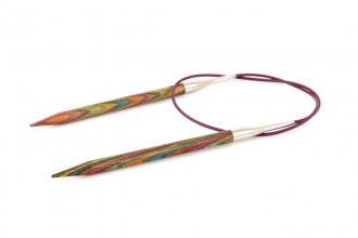 KnitPro Fixed Circular Knitting Needles - Symfonie Wood - 60cm (6.50mm)
