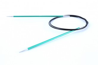 KnitPro Fixed Circular Knitting Needles - Zing - 80cm