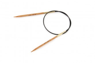 KnitPro Fixed Circular Knitting Needles - Basix Birch - 40cm (3.25mm)