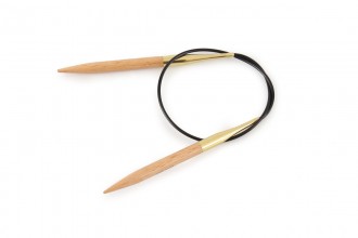 KnitPro Fixed Circular Knitting Needles - Basix Birch - 40cm (6mm)