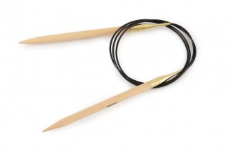KnitPro Fixed Circular Knitting Needles - Basix Birch - 100cm (7mm)