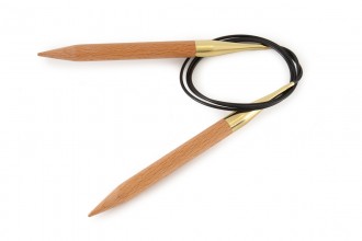 KnitPro Fixed Circular Knitting Needles - Basix Birch - 100cm (12mm)