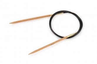 KnitPro Fixed Circular Knitting Needles - Basix Birch - 100cm (4mm)