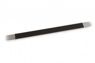 KnitPro Double Point Knitting Needles - Karbonz - 20cm (2.75mm)