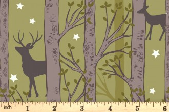 100% wool Forest and Woodland Deer