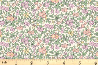 Liberty Fabrics - The Cottage Garden - Forget Me Not - Lilac (04775612/W)
