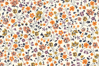 Liberty Fabrics - The Orchard Garden - Kimberly and Sarah - Autumn (04775634/Z)