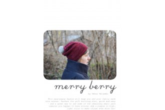 Malabrigo - Merry Berry Hat by Veera Valimaki in Malabrigo Sock (downloadable PDF)