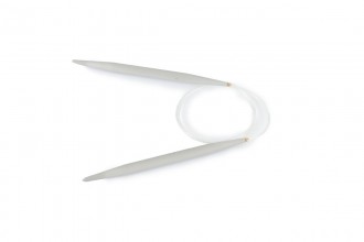 Pony Fixed Circular Knitting Needles - Aluminium - 40cm (7.00mm)
