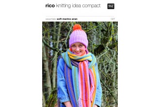 Rico Knitting Idea Compact 027 (Leaflet) Essentials Soft Merino Aran