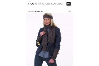 Rico Knitting Idea Compact 044 (Leaflet) Essentials Merino DK