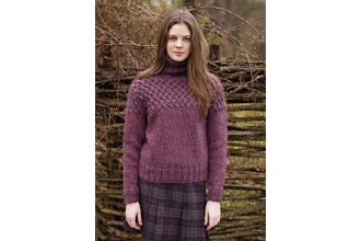 Rowan - Autumn Knits - Wye Sweater by Marie Wallin in Cocoon (downloadable PDF)