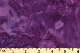 Kingfisher Fabrics Batik Basics - Purple (028)