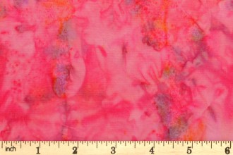 Kingfisher Fabrics Batik Basics - Pink (033)