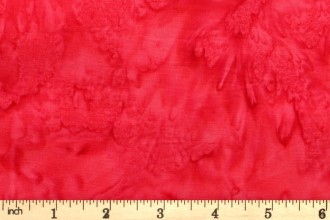 Kingfisher Fabrics Batik Basics - Pink Red (035)