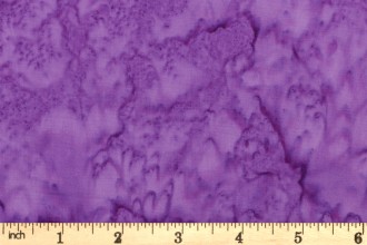 Kingfisher Fabrics Batik Basics - Purple (091)