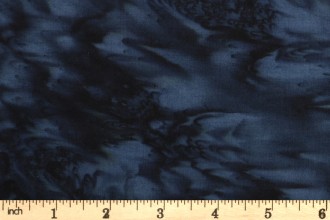 Kingfisher Fabrics Batik Basics - Blue (111)