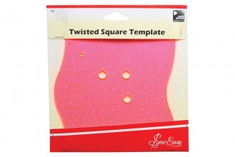 Sew Easy Template - Twisted Square