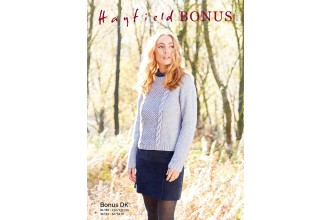 Sirdar 8285 Ladies Sweater in Hayfield Bonus DK (leaflet)