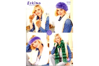 Stylecraft 9230 Accessories in Eskimo DK and Special DK (leaflet)