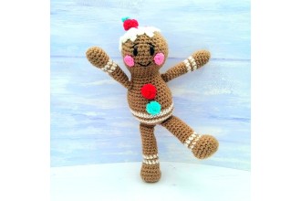 Wee Woolly Wonderfuls George the Gingerbread Boy in Stylecraft Special Chunky (leaflet)