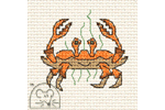 Mouseloft - By The Seaside - Crab (Cross Stitch Kit)