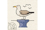 Mouseloft - By The Seaside - Seagull (Cross Stitch Kit)