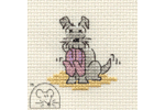 Mouseloft - Little Dog - Slippers (Cross Stitch Kit)